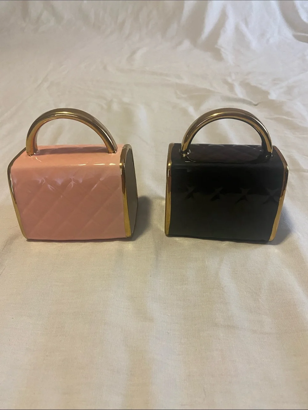 Cute Quilted Looking Handbag Cups